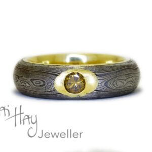 Hand Crafted ring from Hobart Jewellery shop, Jai Hay Jeweller