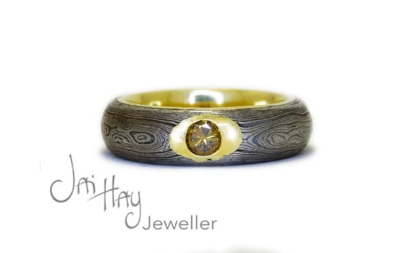 Hand Crafted ring from Hobart Jewellery shop, Jai Hay Jeweller